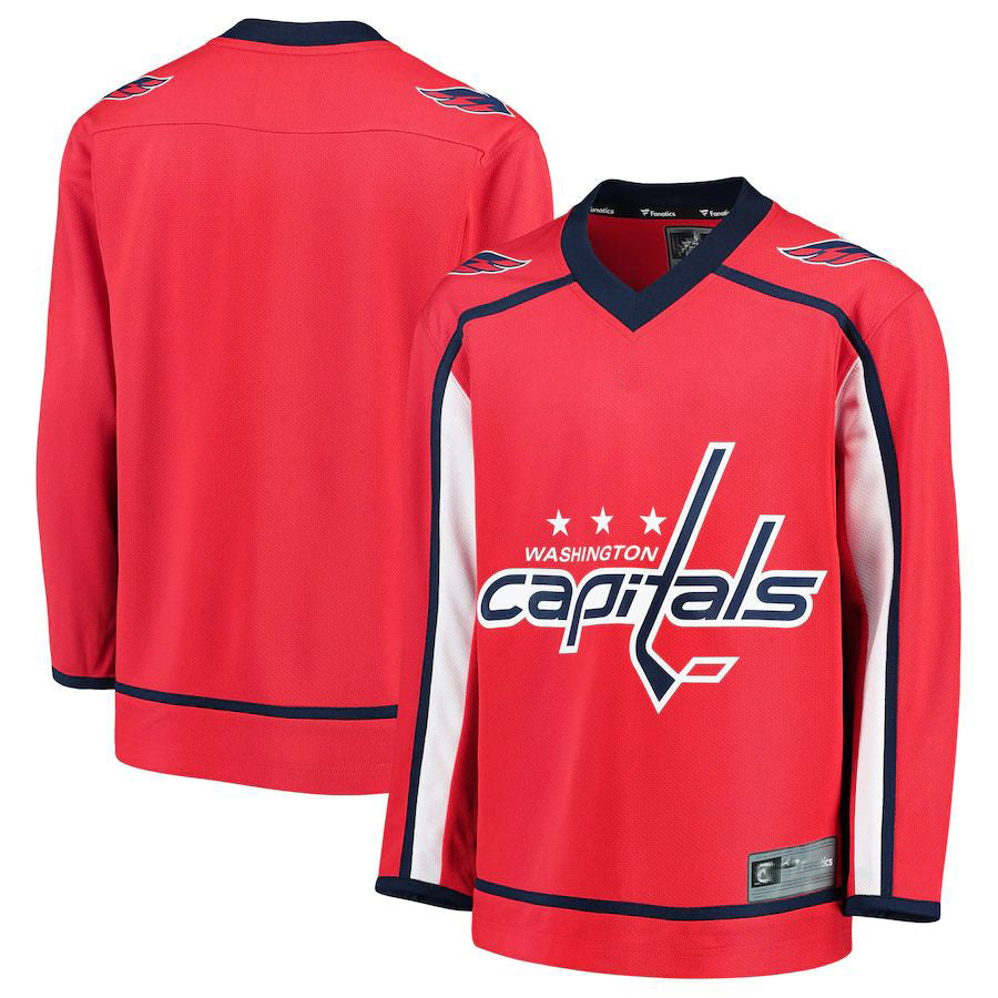 Custom Red WSH Hockey Shirt Top