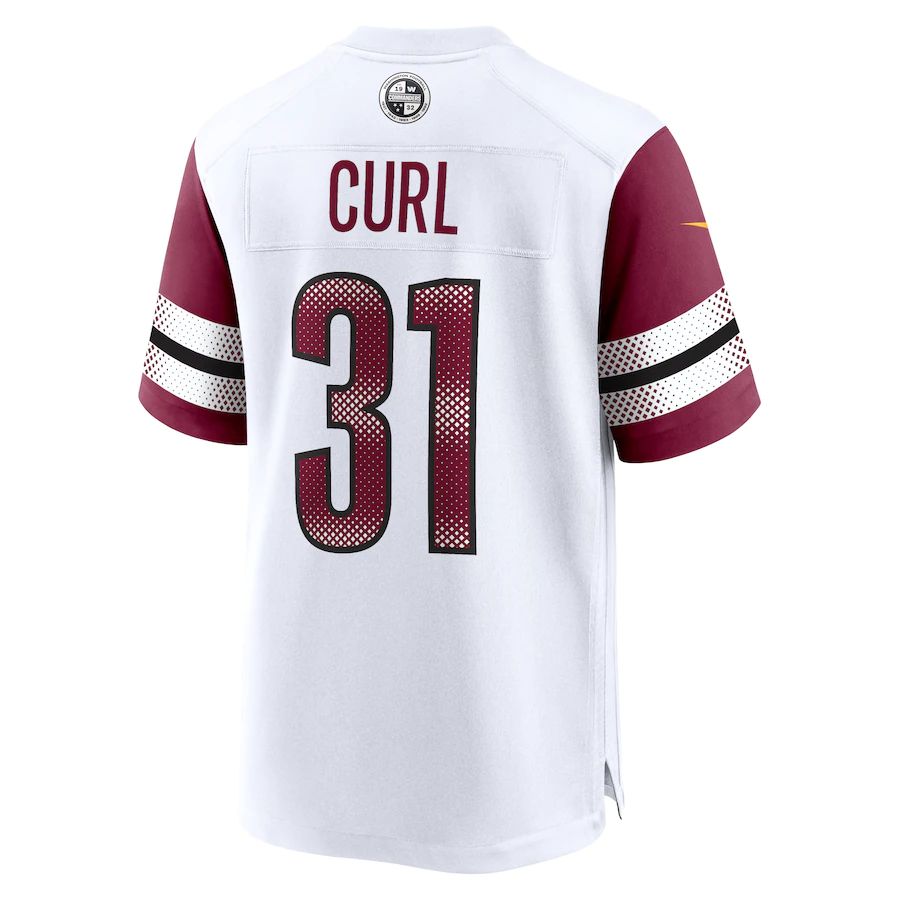 Custom #31 White WAS Football Shirt Top
