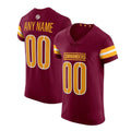 Custom Burgundy WAS Football Shirt Top