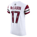 Custom #17 White WAS Football Shirt Top