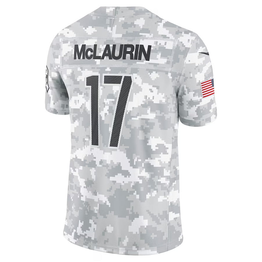 Custom #17 2024 WAS Football Shirt Top