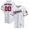 Custom White WSH Baseball Shirt Top