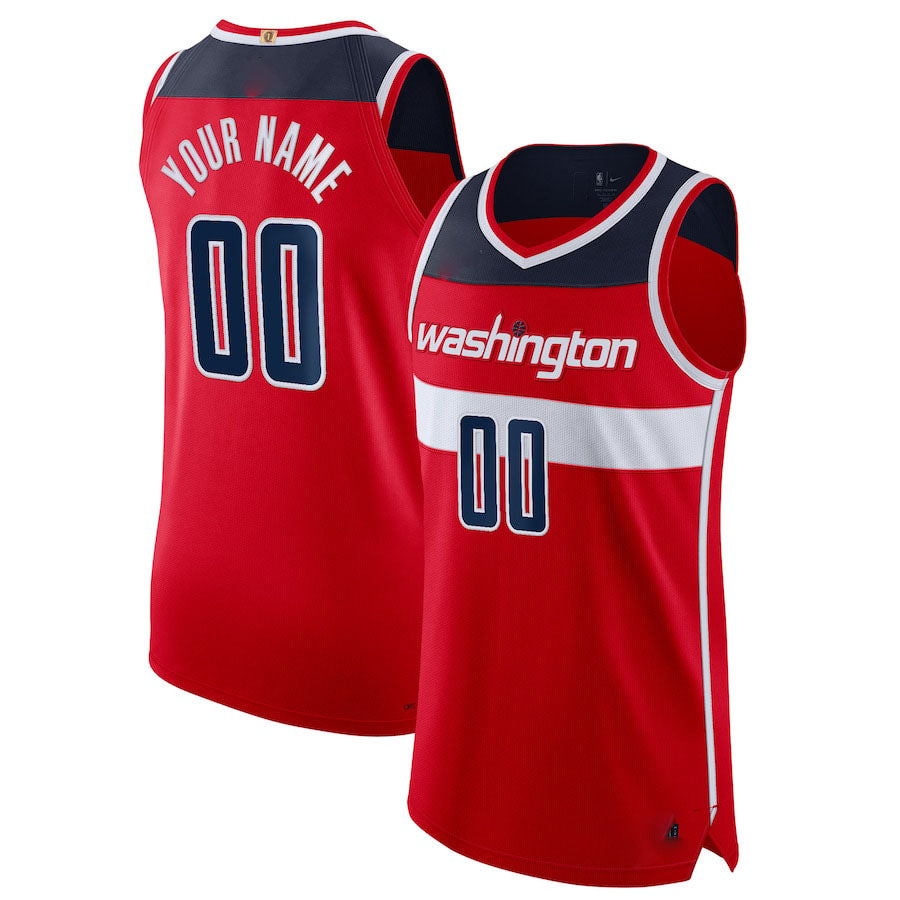 Custom Red WAS Basketball Shirt Top