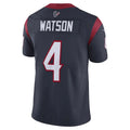 Custom #4 Navy HOU Football Shirt Top