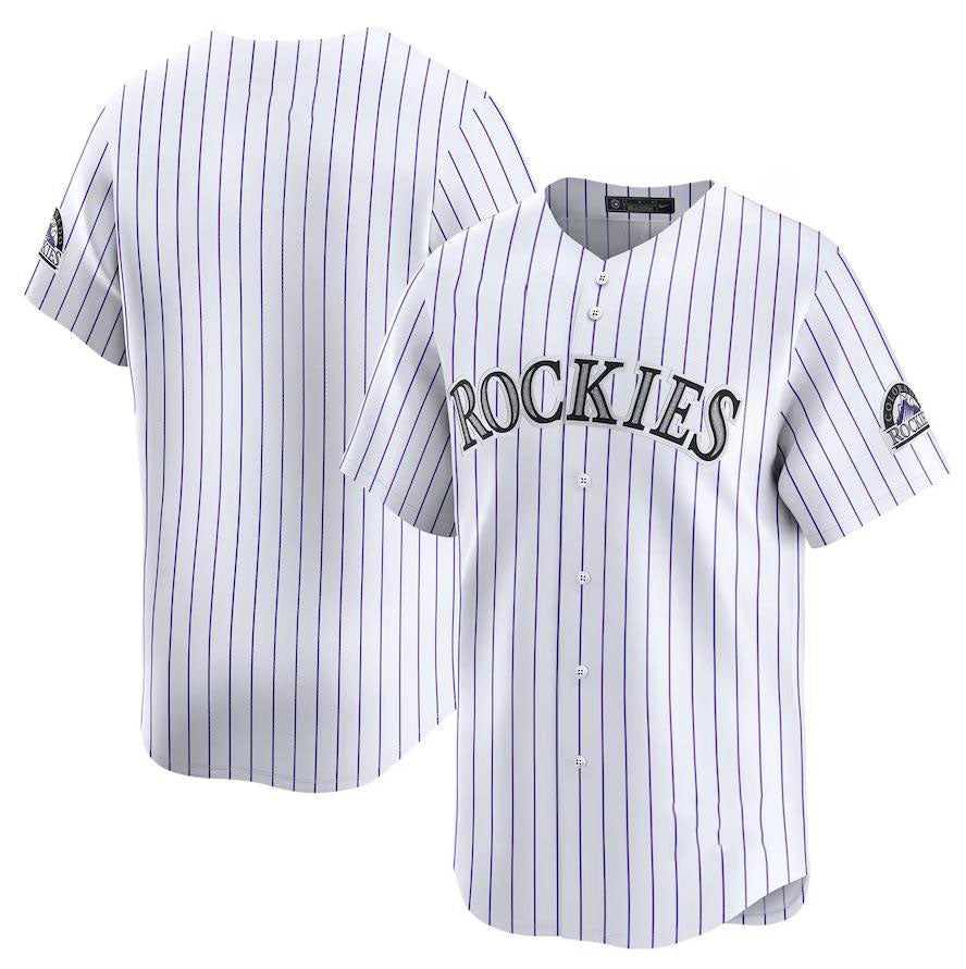 Custom White COL Baseball Shirt Top