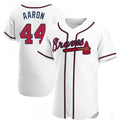 Custom #44 White ATL Baseball Shirt Top