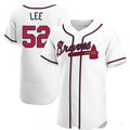 Custom #52 White ATL Baseball Shirt Top