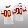 Custom White 1987 Throwback WAS Football Shirt Top
