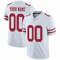 Custom White SF Football Shirt Top