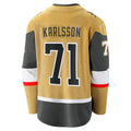 Custom #71 Gold 2020 VGK Hockey Shirt Top