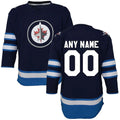 Custom Navy Hockey Shirt Top