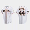 Custom #44 White 2023 HOU Baseball Shirt Top