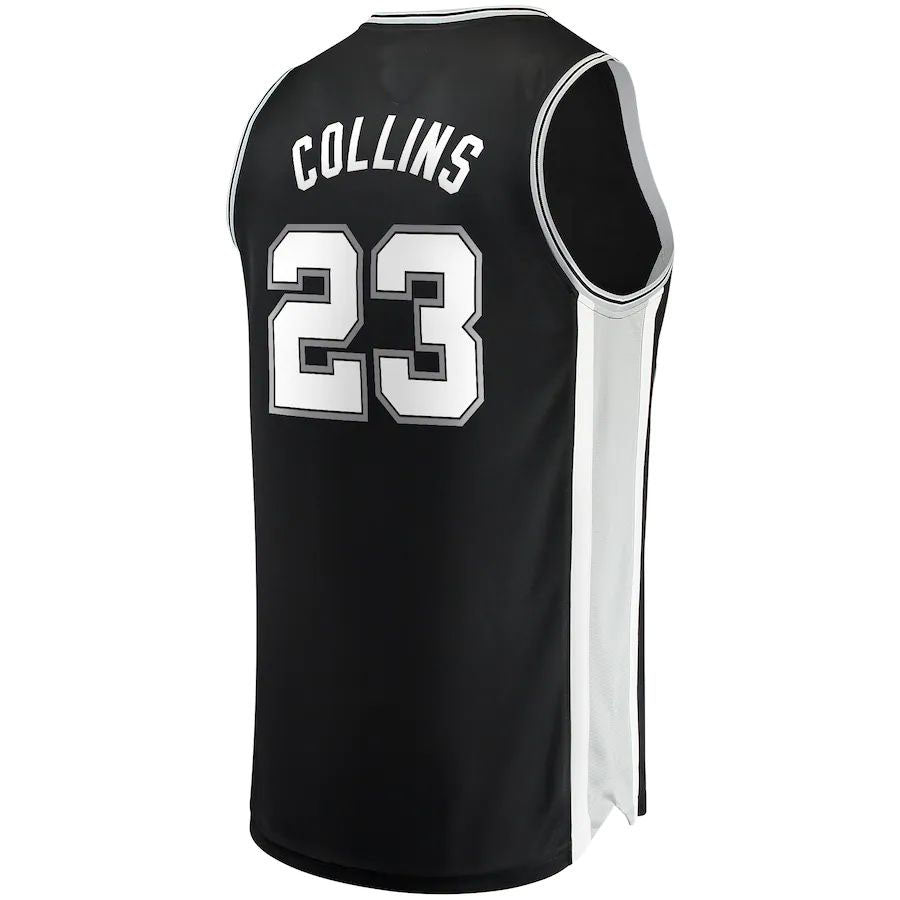 Custom #23 Black 2021 SAS Basketball Shirt Top