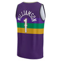 Custom #1 Purple 2022 NOP Basketball Shirt Top