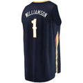 Custom #1 Navy NOP Basketball Shirt Top