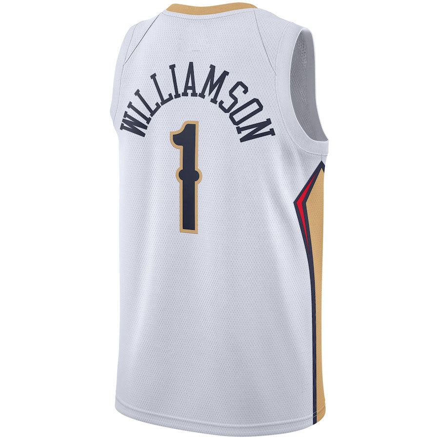 Custom #1 White 2019 NOP Basketball Shirt Top
