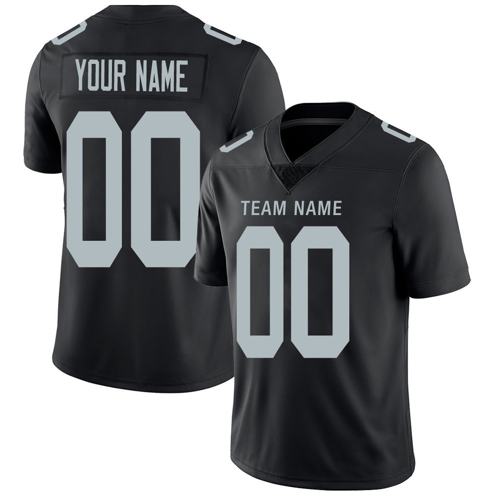 Custom Black LV Football Shirt Top