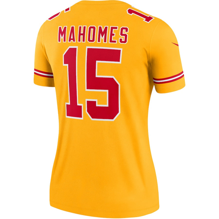 Custom #15 Gold KC Football Shirt Top