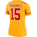 Custom #15 Gold KC Football Shirt Top