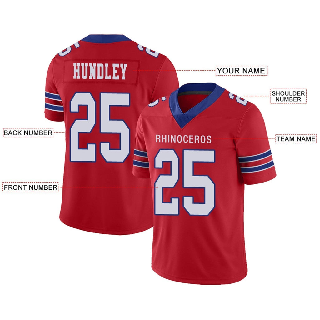 Custom BUF Football Shirt Top
