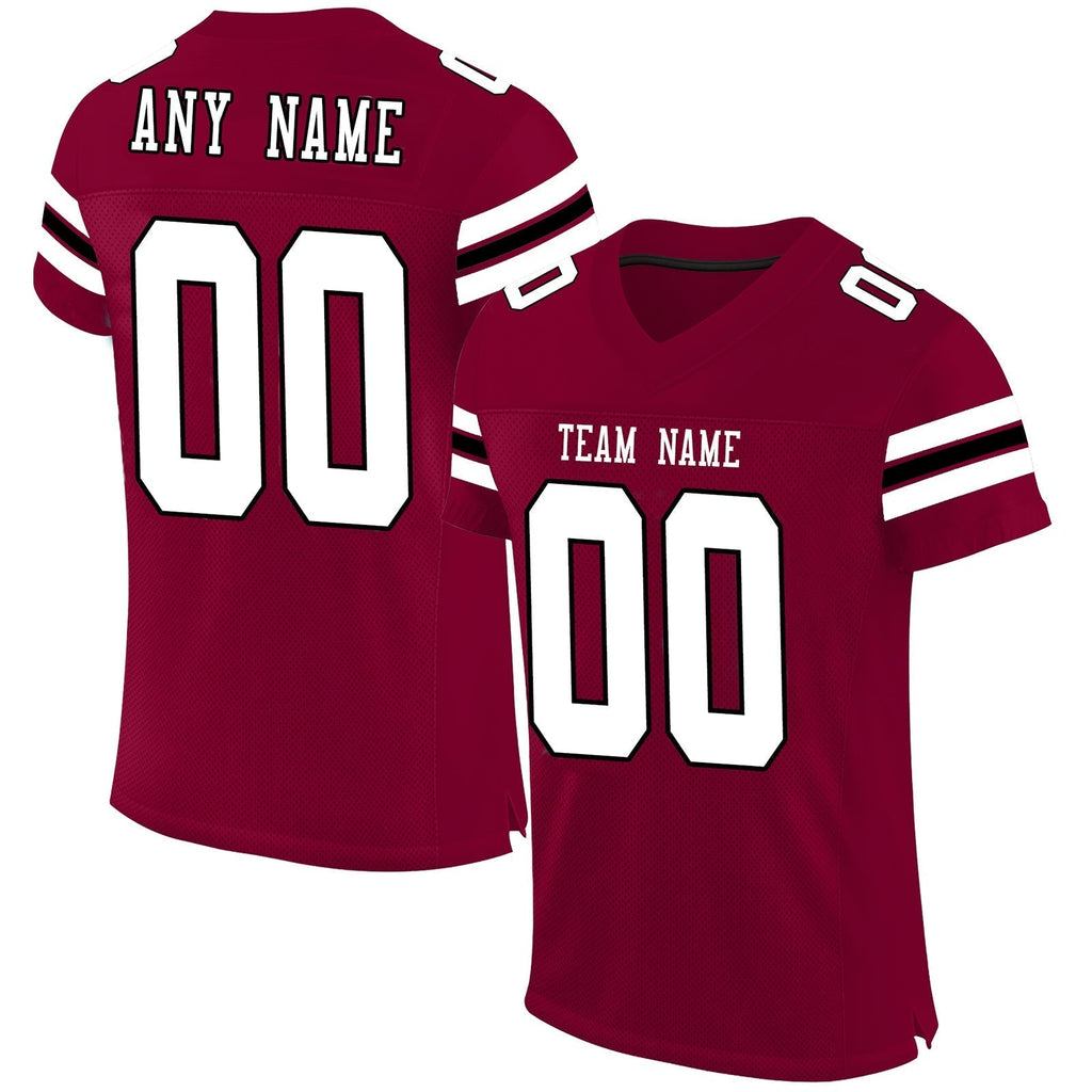Custom Red Football Shirt Top