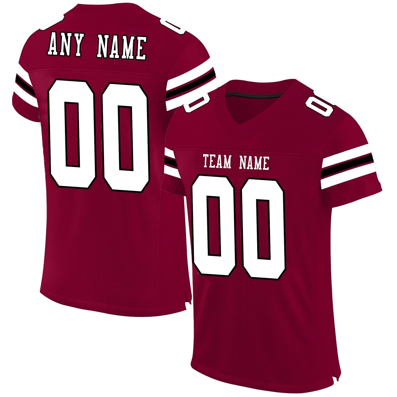 Custom Red Football Shirt Top