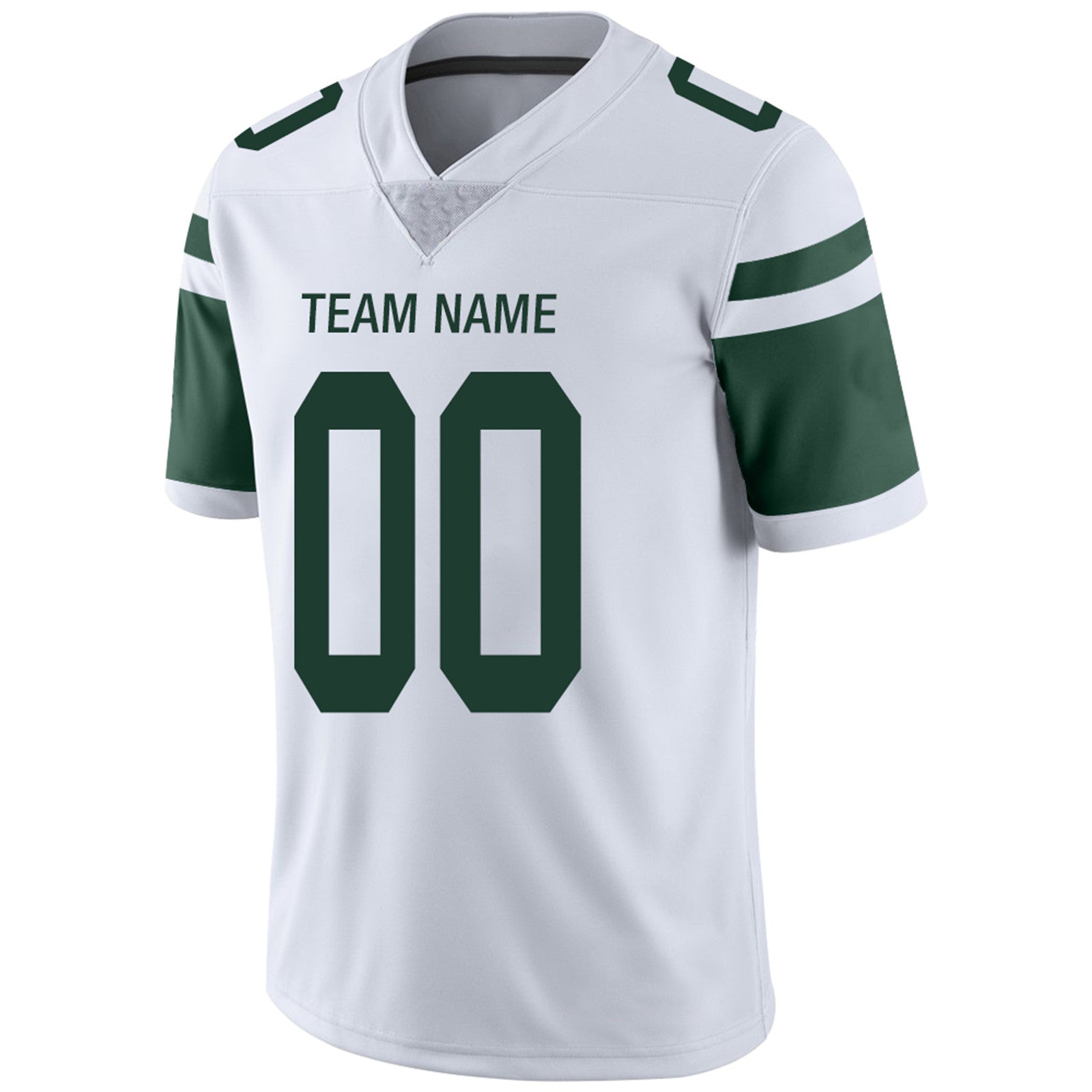 Custom Green NYJ Football Shirt Top