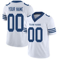 Custom White IND Football Shirt Top