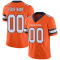 Custom Orange DEN Football Shirt Top