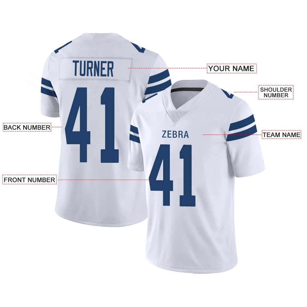 Custom IND Football Shirt Top