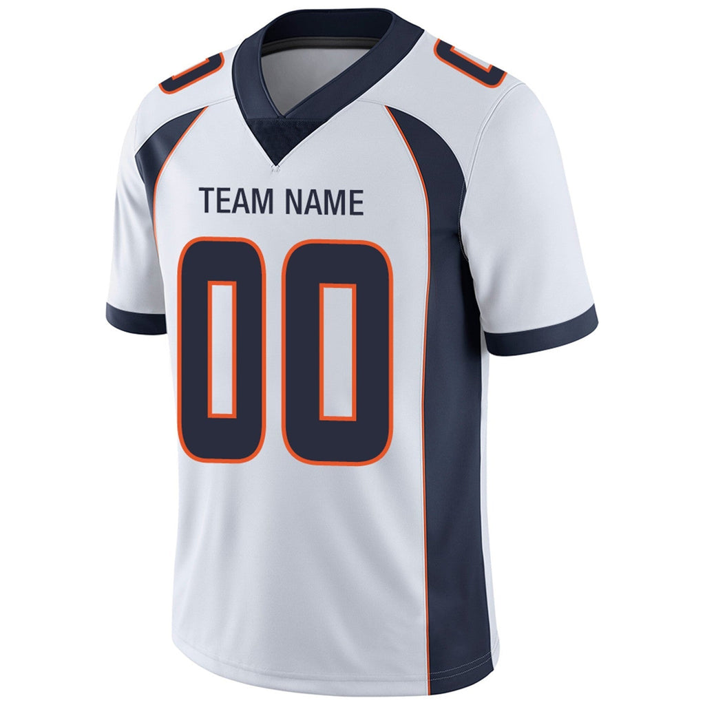 Custom Orange DEN Football Shirt Top