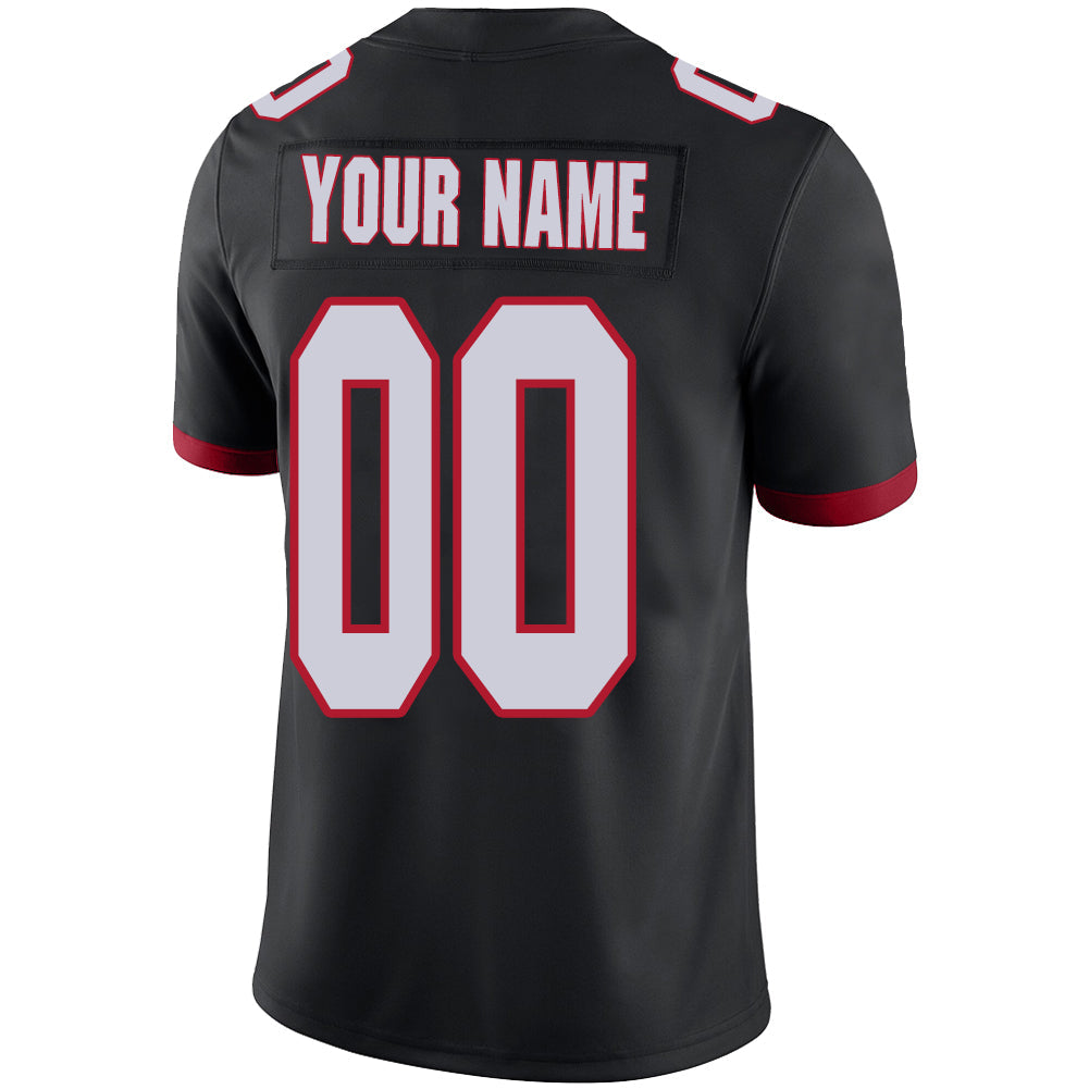 Custom Black Football Shirt Top