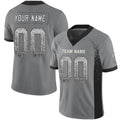 Custom Grey LV Football Shirt Top