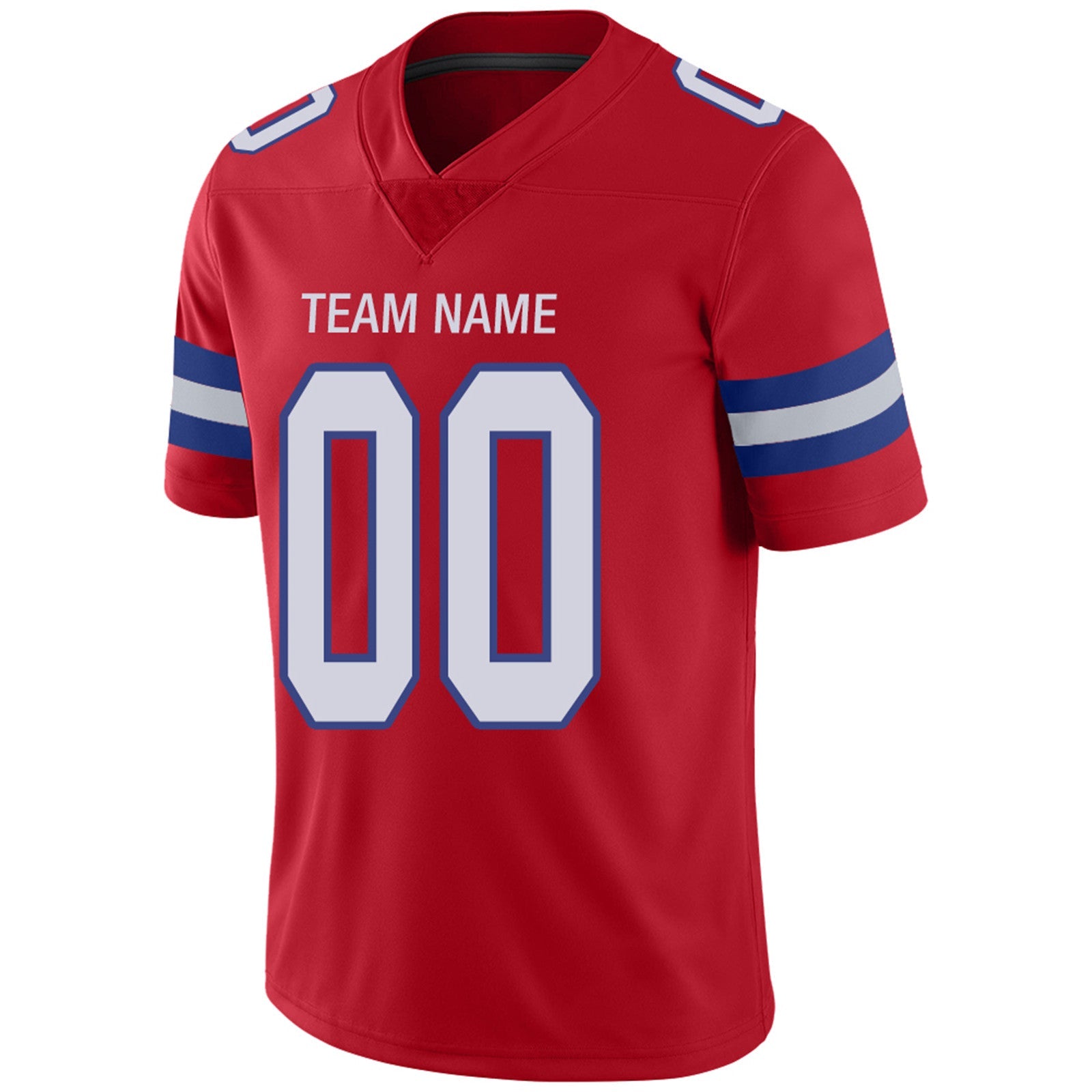Custom Navy NE Football Shirt Top