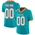 Custom Aqua MIA Football Shirt Top