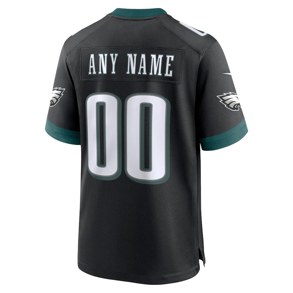 Custom Black PHI Football Shirt Top