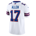 Custom #17 White BUF Football Shirt Top