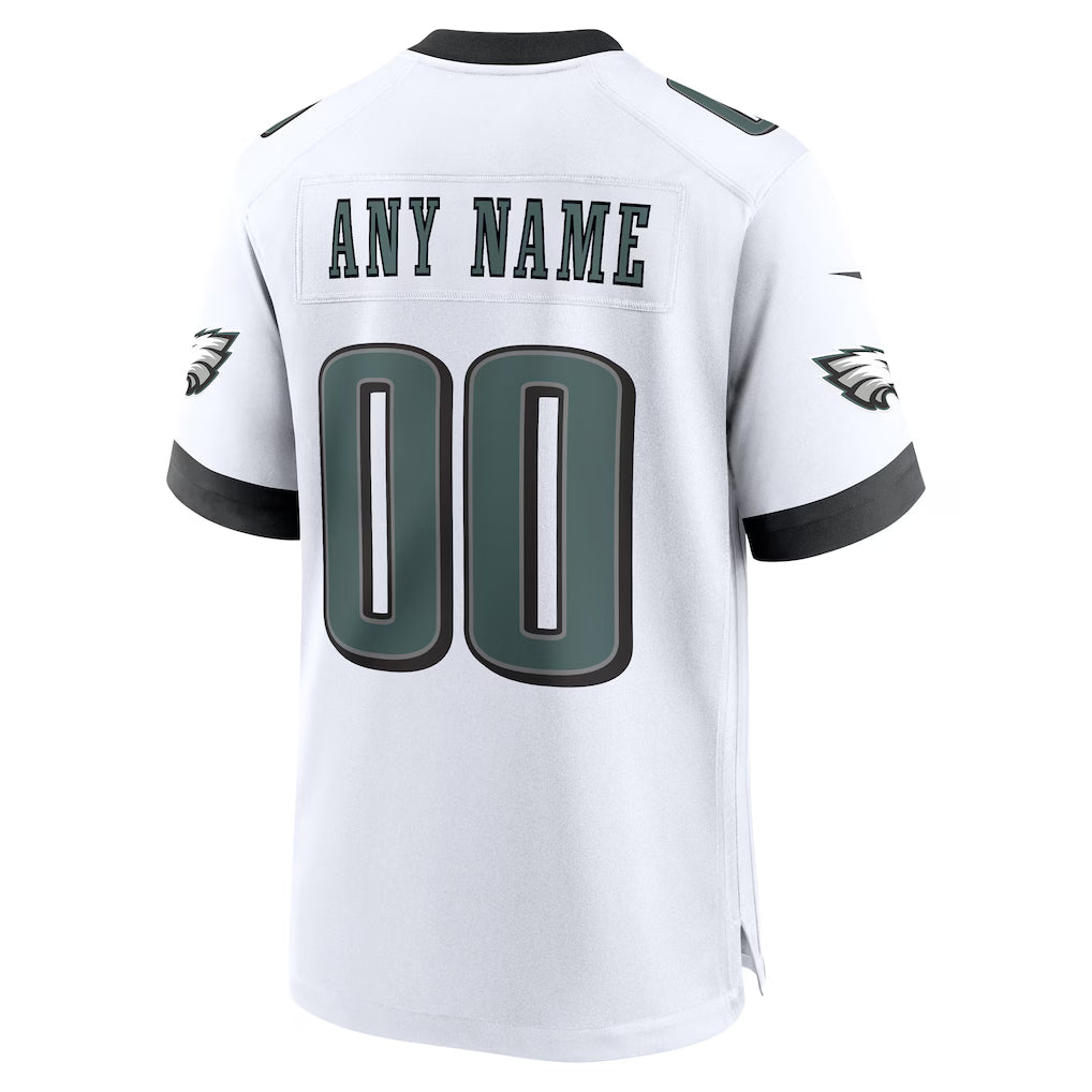 Custom White PHI Football Shirt Top
