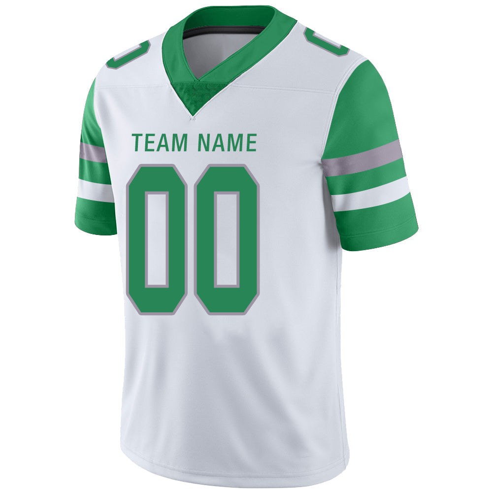 Custom White PHI Football Shirt Top