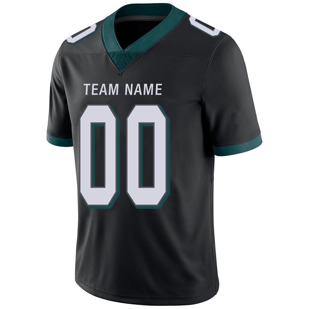 Custom Black PHI Football Shirt Top