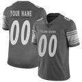 Custom Grey PIT Football Shirt Top