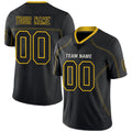 Custom Black PIT Football Shirt Top