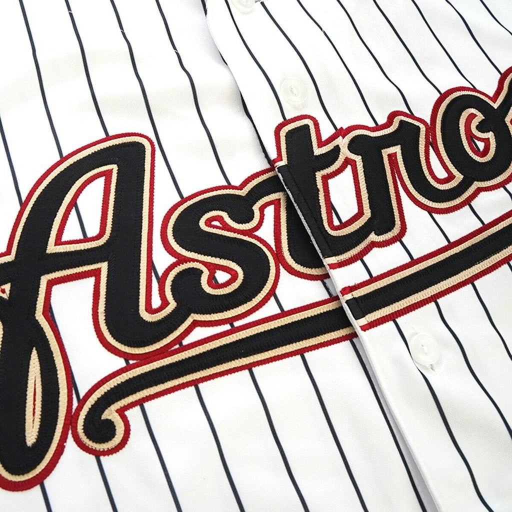 Custom White 2012 HOU Baseball Shirt Top