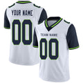 Custom White SEA Football Shirt Top