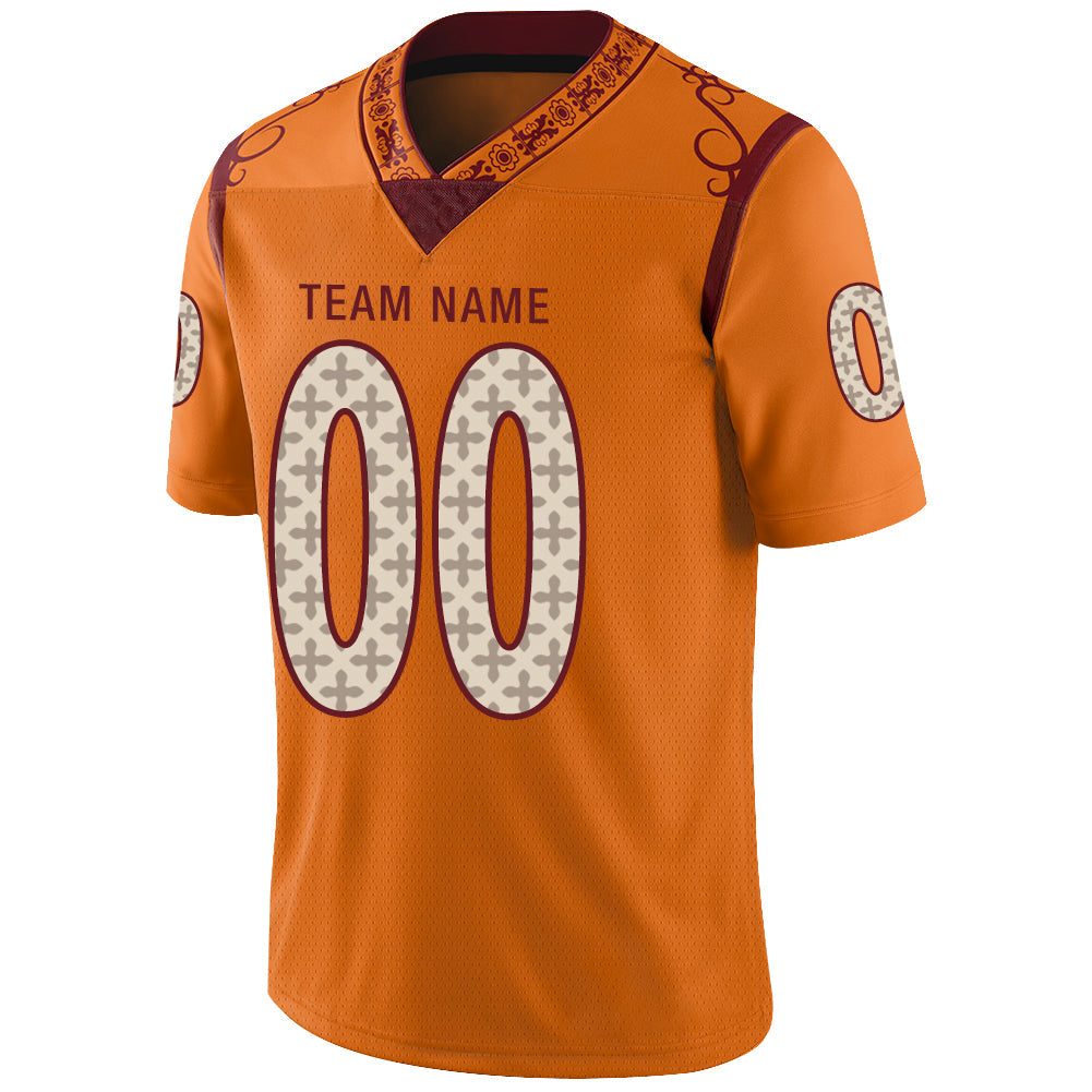 Custom Gold TB Football Shirt Top