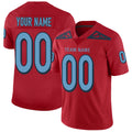 Custom Red TEN Football Shirt Top