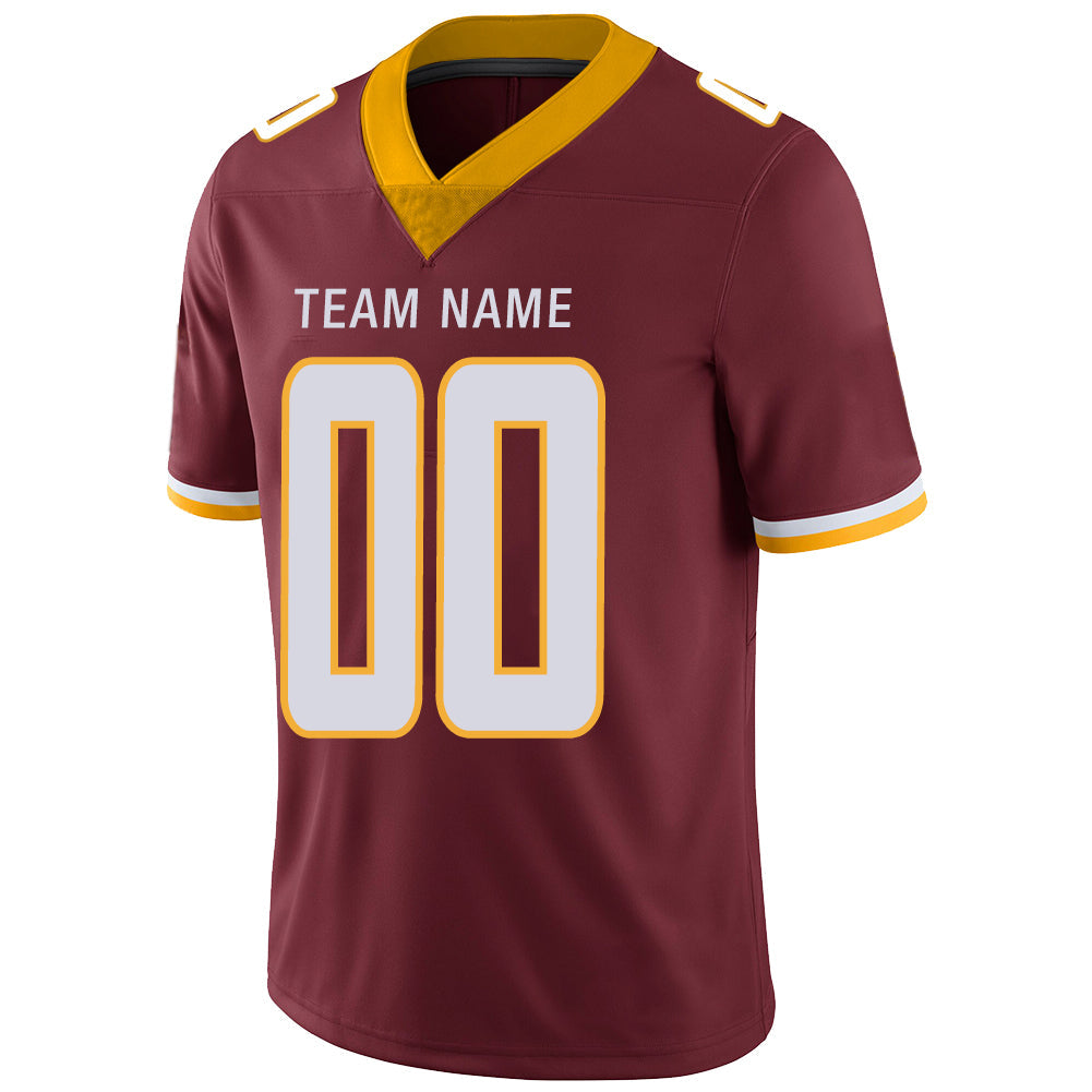 Custom Red Football Shirt Top