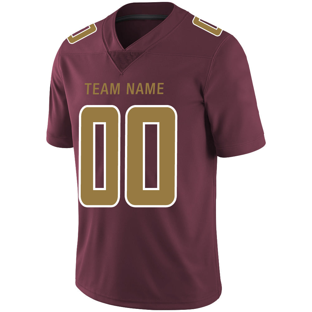 Custom Red Football Shirt Top